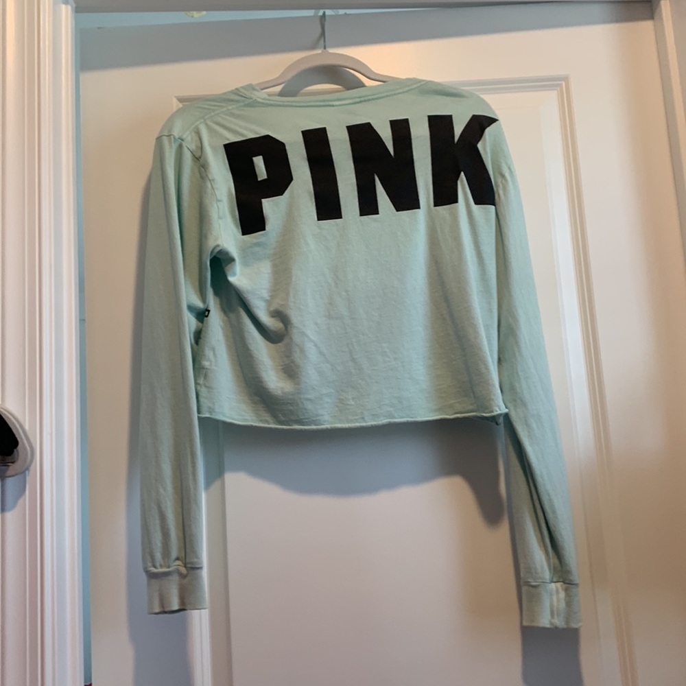 PINK Mint Green Long Sleeve - Picture 2 of 2